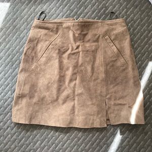 Blank NYC suede skirt